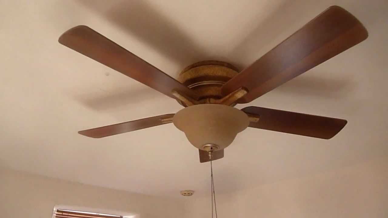 Hampton Bay Bay Island Hugger Ceiling Fan Youtube