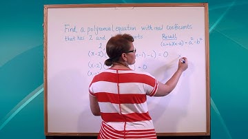 Using the conjugate pairs therom