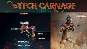 WITCH CARNAGE NEW WEAPON UNLOCKED Modern Combat Versus TEST SOLO Gameplay MCVS