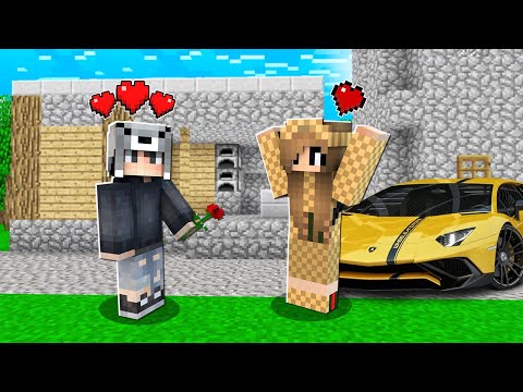 YENİ MİLYONER SEVGİLİM 💸❤️ - Minecraft