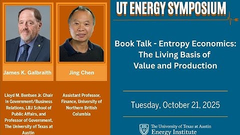 Book Talk – Entropy Economics: The Living Basis of Value and Production
