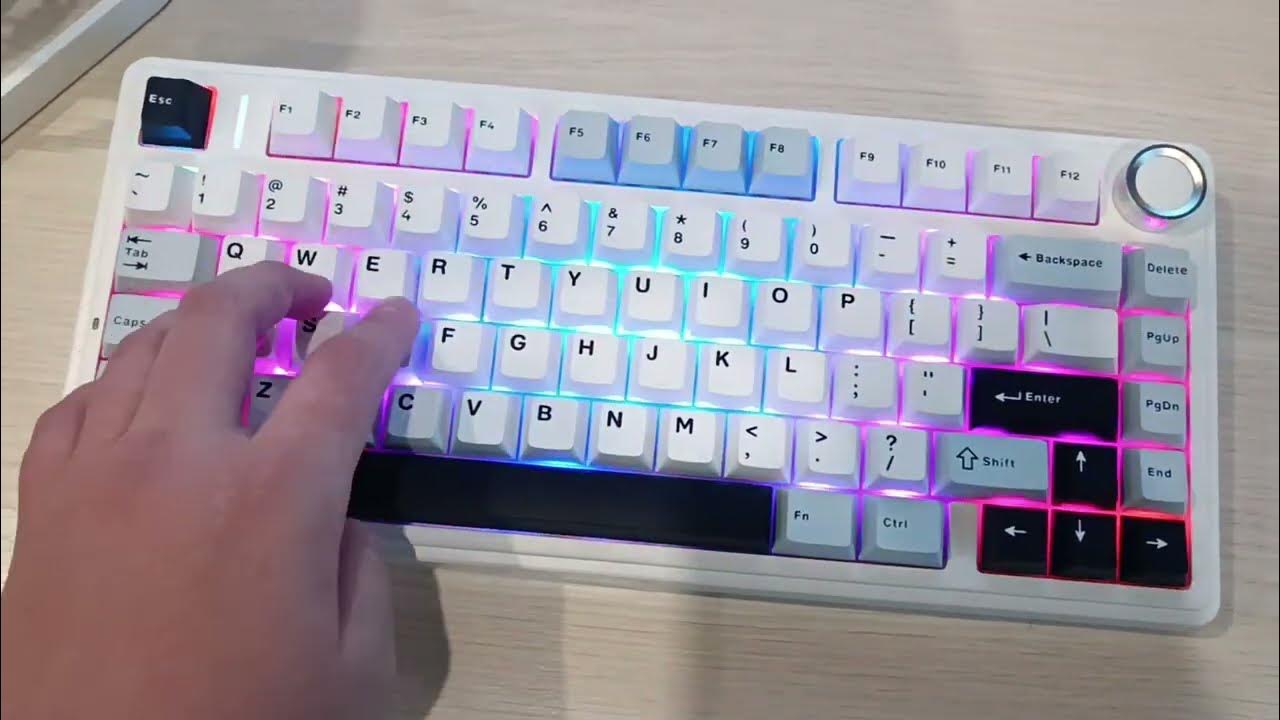 Aula F75 - Unboxing, Review + Soundtest - YouTube