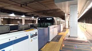 東京メトロ9000系9104F 試運転 日吉駅にて、