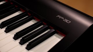 Roland Fp 30 Digital Piano Demo With Alicia Baker Youtube