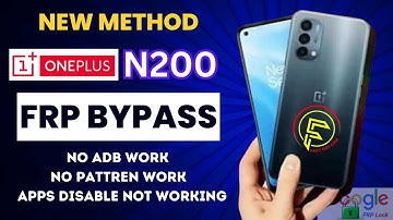 New Method OnePlus Nord N200 Frp bypass | Android 12 | App Not Working