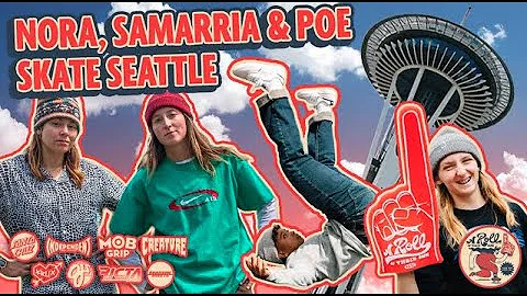Nora, Samarria & Poe Skate Seattle | MOB Grip