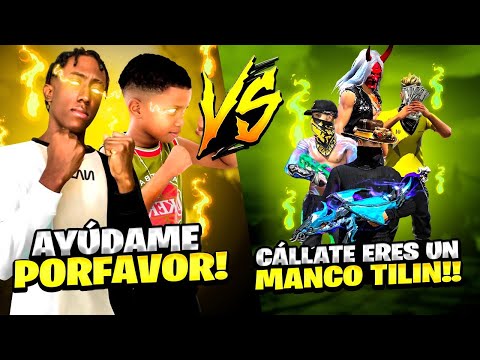 El Tilin Insano Llora Y Angi Fire Me Pide Que Lo Ayude Vs 4 Tóxicos 😱