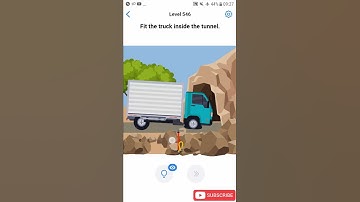Easy Game Level 546 Fit the truck inside the tunnel Walkthrough