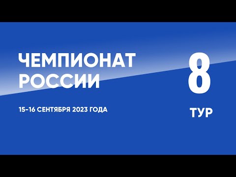 Чемпионат России по футболу. 8 тур. 16 сентября 2023 года