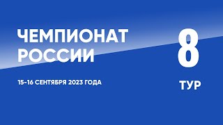 Чемпионат России по футболу. 8 тур. 16 сентября 2023 года