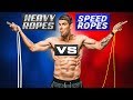 We Tested Heavy Ropes VS Speed Ropes (Calorie Burn Results)