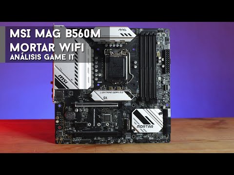 MSI MAG B560M Mortar WiFi review y unboxing