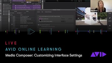 Avid Online Learning — Media Composer: Customizing Interface Settings