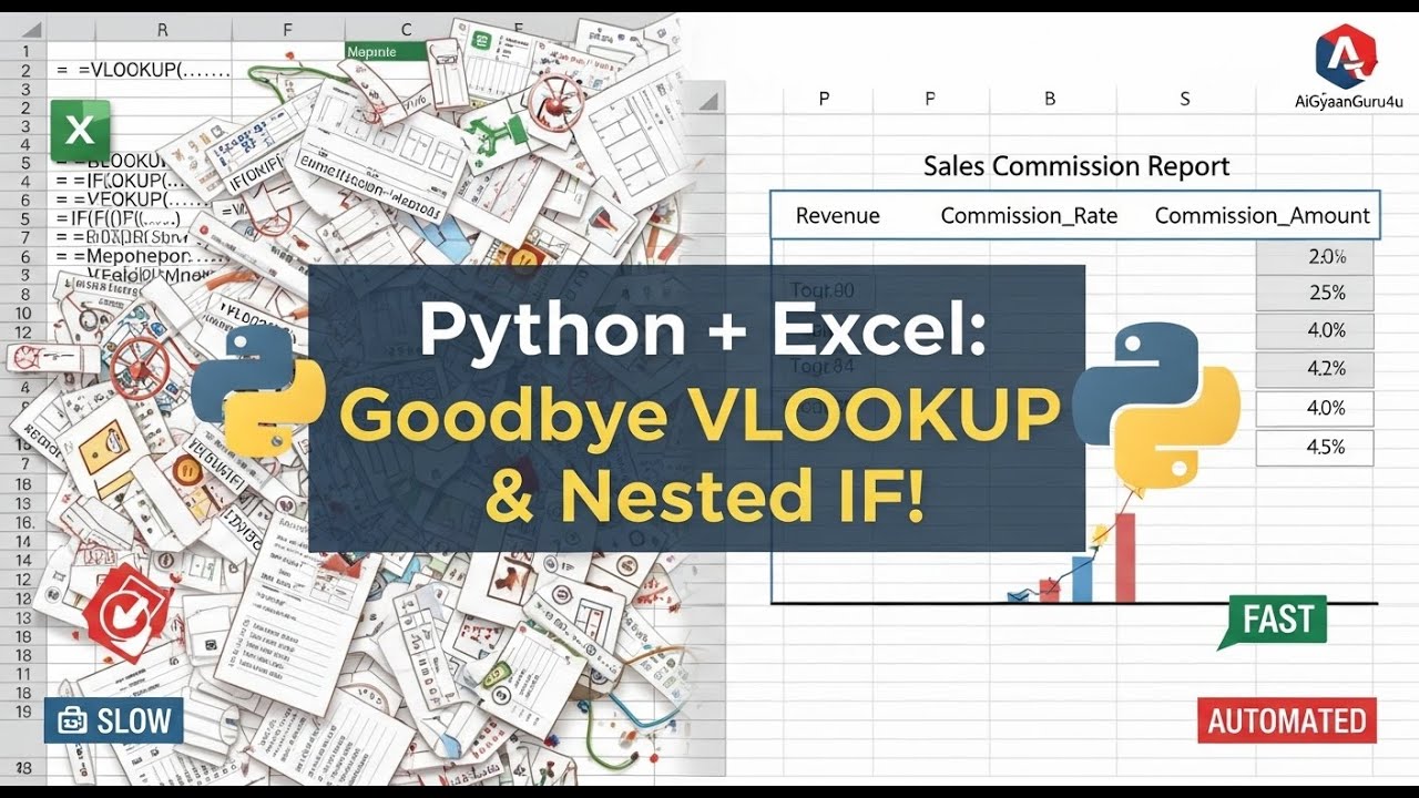 Automate Sales Commissions in Excel: Python Pandas Replaces VLOOKUPs ...