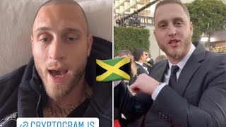 CULTURAL APPROPRIATION? Chet Hanks SELLING NFT of His JAMAICAN ACCENT Viral Video From Golden Globes