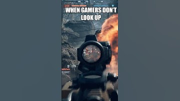 Gamers Don’t Look Up… Until It’s Too Late | BattleField 6 #shorts
