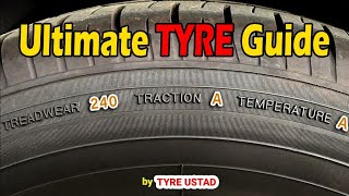 what is temperature, treadwear and traction? what's written on your tyre sidewall? #tyres #tires