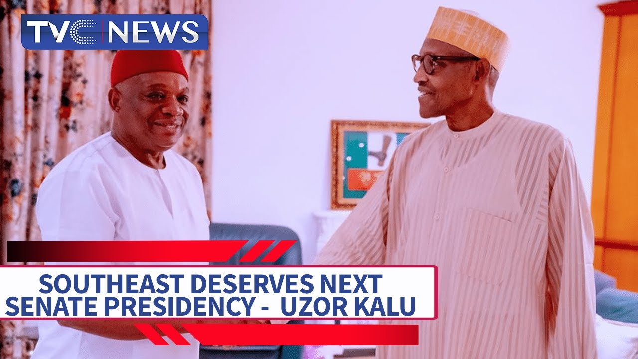 VIDEO: Orji- Uzor Kalu Tells Pres Buhari Southeast Deserves Next Senate Presidency