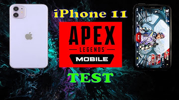 iPhone 11 Apex Legends Mobile Test in 2022 | HD High | Phil Gaming