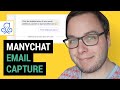 How To Collect Emails in Messenger With ManyChat