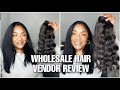 Wholesale Hair Vendor Review| Test Hair bundles with me