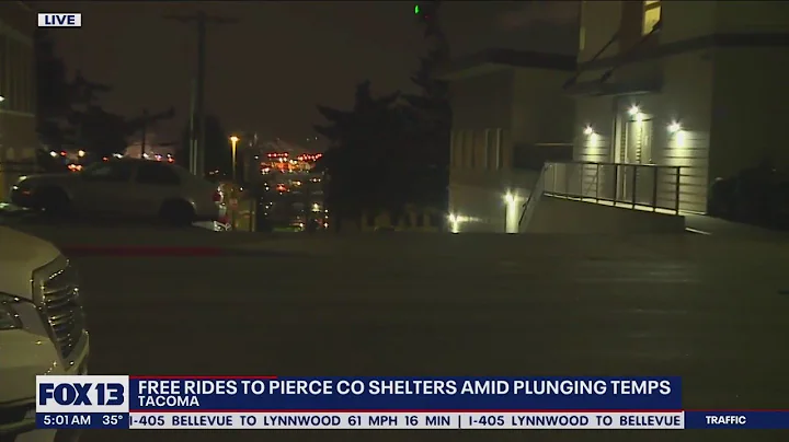 Free rides to Pierce County warming shelters as temperatures drop | FOX 13 Seattle