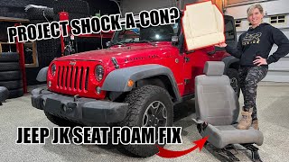 *New Jeep Project Intro & How to Replace Jeep JK Seat Foam