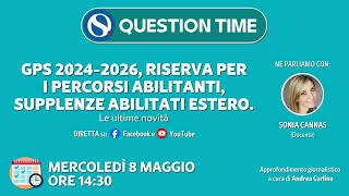 GPS 2024-2026, riserva per i percorsi abilitanti, supplenze abilitati estero. Le ultime novità