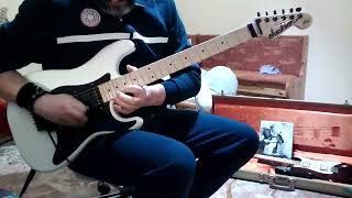 Iron Maiden - Rime of the Ancient Mariner - Solo cover - Jackson SDX Adrian Smith
