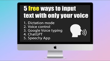 5 Free ways to dictate hands free in MacOS