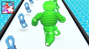 Rope-Man Run gameplay android, ios level 28 | Gameplay A&I