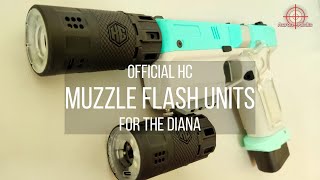 Giveaway & Review: HC Muzzle Flash Units for the Diana Brushless Flywheel Nerf Blaster