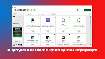 Belajar Python Dasar: Variabel & Tipe Data Dijelaskan Gampang Banget!