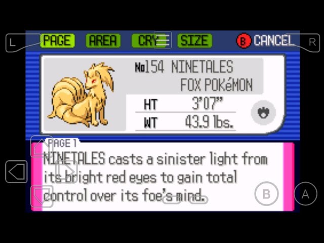 Pokemon Emerald - How To Evolve Vulpix Into Ninetales