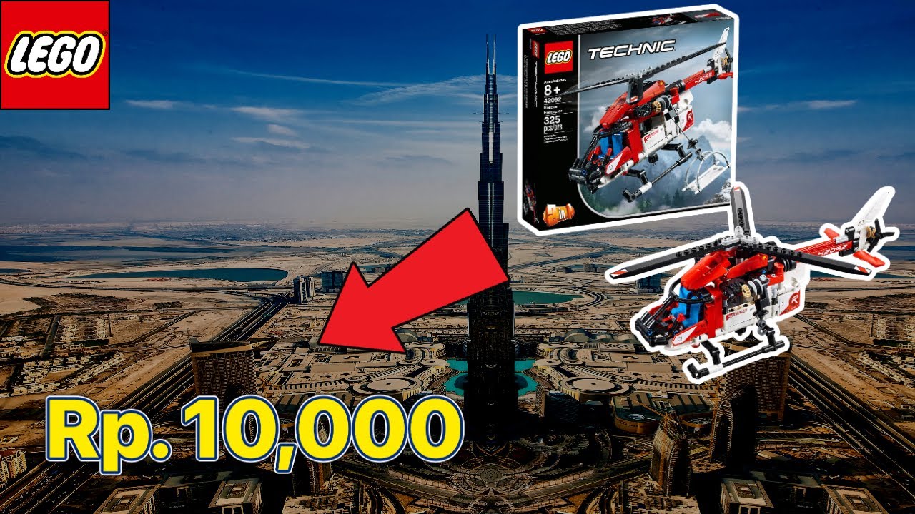 UNBOXING LEGO TERMURAH - BISA TERBANG!!?? - YouTube