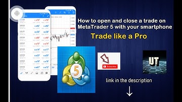 MetaTrader 5 | how to open and close trade on metatrader 5 on mobile-phones