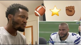 NFL Players Reactions To Dak Prescott Injury \/ Cowboys Emotional Comeback Win REACTION