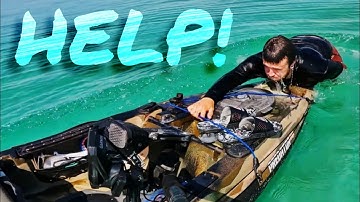 How To Climb Back Onto Kayak If You Fall Out In Deep Water *LIFE-SAVING ADVICE*