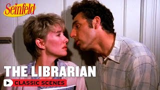 Kramer Is Touched By The Librarian | The Library | Seinfeld