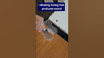#wavesounds #vibratingtunningforkproducesound #physicsexperiment #physicswallah #nileredshort #sound