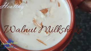 Walnut Milkshake Recipe in Tamil/Walnut & Dates Milkshake/Healthy Drink/Akrut Milkshake in Tamil