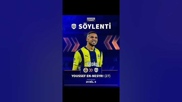 Youssef En-Nesyri için Fenerbahçe'ye 25 mil. €'luk transfer teklifleri geldi. Youssef En-Nesyri ta