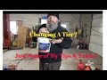 Manual Harbor Freight tire changing My Tips and Tricks  -- @Bruce's Shop