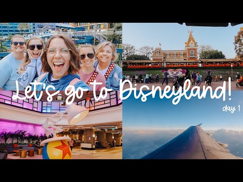 DISNEYLAND TRAVEL DAY // downtown disney + resort hopping