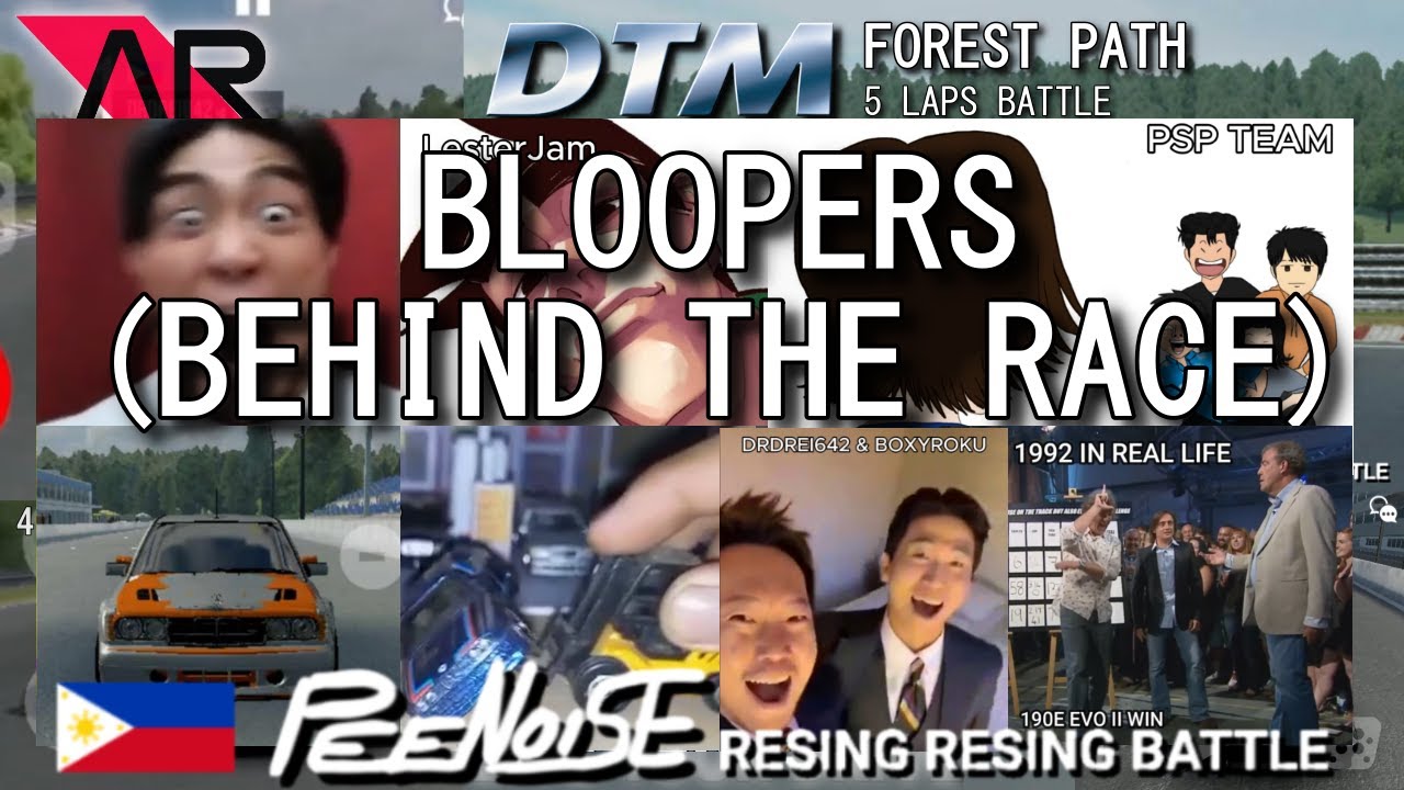 Assoluto Racing | DTM E30 VS 190E II Forest Path Battle Bloopers (Behind The Race)
