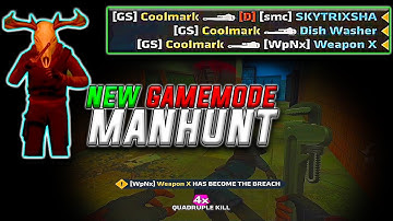 New Game Mode - Manhunt Exclusive Gameplay vs. Devs! (Critical Ops Highlights + Funny Moments)
