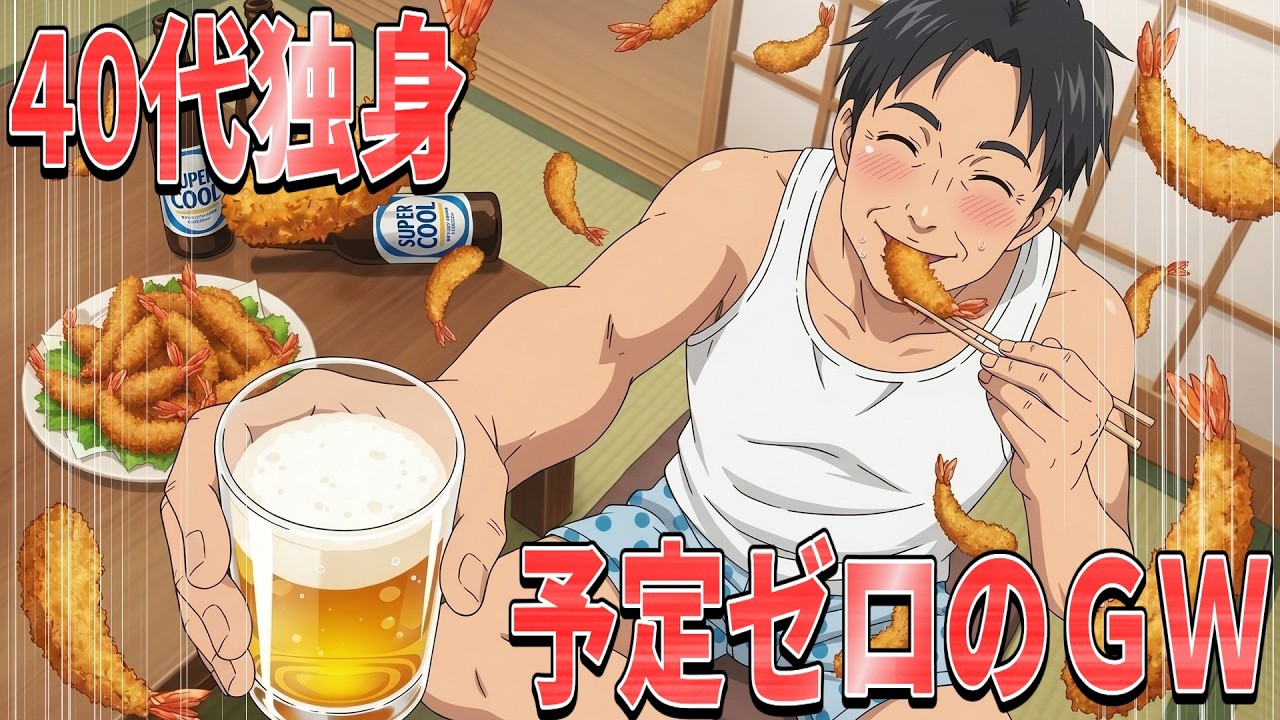 【漫画】４０代独身 何も予定がないGWなぜか最高だった