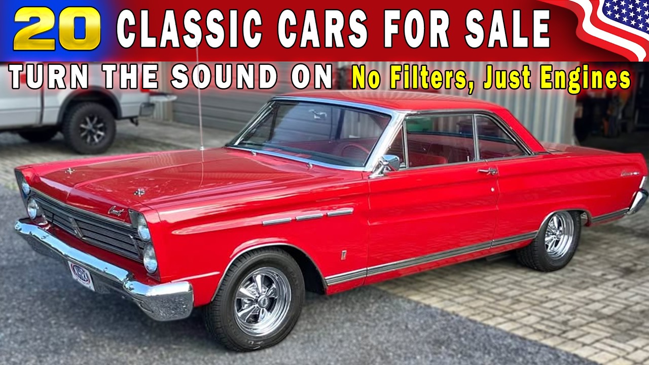 20 Classic Cars for Sale That Sound Too Good to Ignore🚗💥 Real
