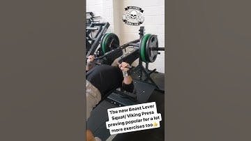 Pressing on a Lever Squat/ Viking Press