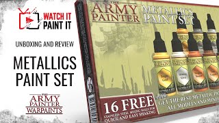 Review: Warpaints Metallic Colours Paint Set by The Army Painter » Tale of  Painters
